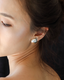 Small glossy drops earrings