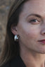 Wide hoops earrings - matte