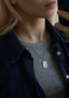 Texture Rectangle Pendant