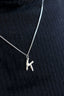 K-letter pendant