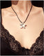 Flower Pendant on Cord