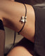 Flower Pendant on Cord