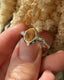 Custom citrine ring